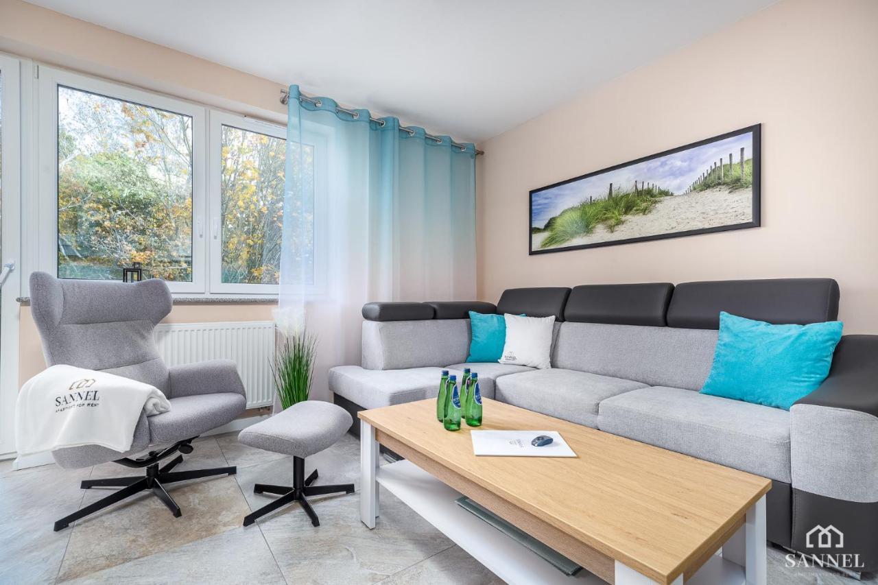 Apartament Lazure Przy Lesie-Sloneczne Tarasy Dziwnowek-Sannel Apartments For Rent Extérieur photo