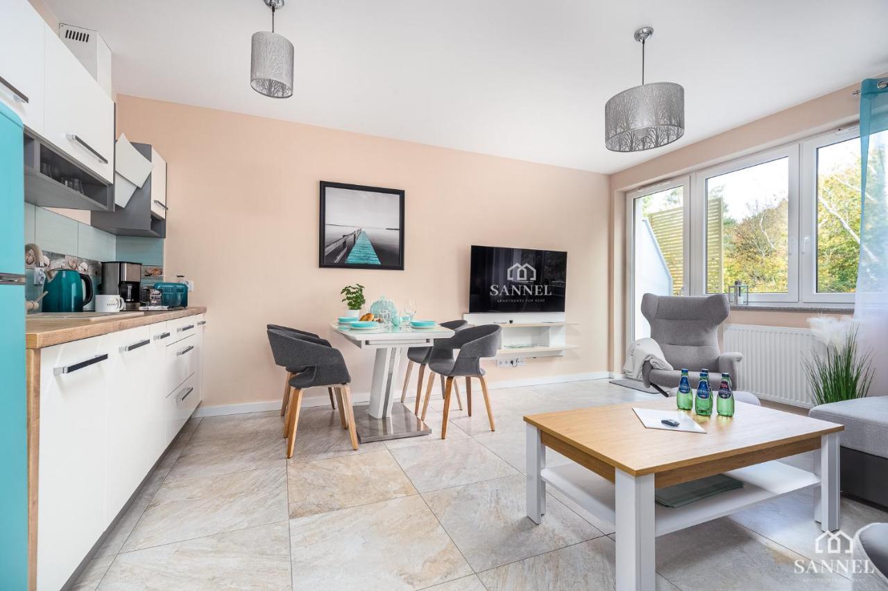 Apartament Lazure Przy Lesie-Sloneczne Tarasy Dziwnowek-Sannel Apartments For Rent Extérieur photo
